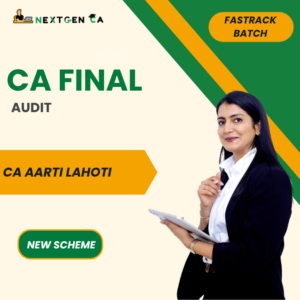 CA Final Audit Flexi 20 hours Batch by CA Aarti Lahoti