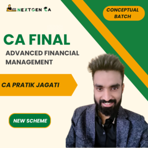 CA Final Advanced Financial Management (AFM) Conceptual Batch by CA Pratik Jagati
