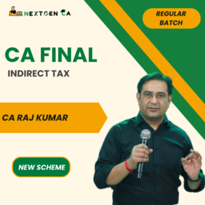 CA Final Indirect Tax (IDT) Full Course by CA Raj Kumar