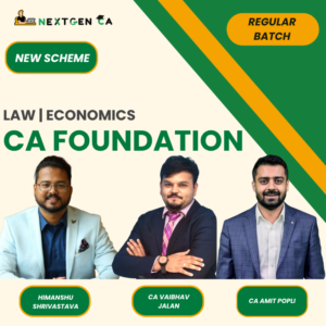 CA Foundation Law & Economics Regular Batch COMBO