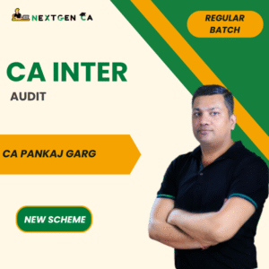 CA Inter Audit Regular Batch By CA Pankaj Garg