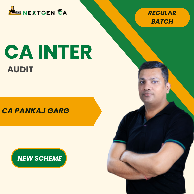 CA Inter Audit (NEW) Regular Batch By CA Pankaj Garg
