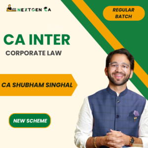 CA Inter Corporate & Other Laws Regular Batch by CA Shubham Singhal