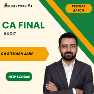 CA Final Audit (NEW) Regular Batch by CA Rishabh Jain
