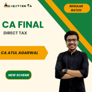CA Final Direct Tax (DT) Regular (NEW) Batch by CA Atul Agarwal